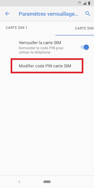 Modifier le code PIN de ton Nokia 2.1